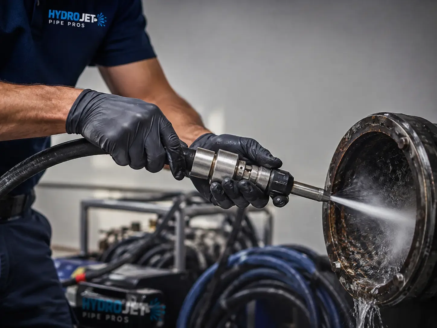 Hydro Jet Pipe Descaling in Milam, TX